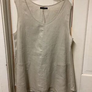 100% linen top
